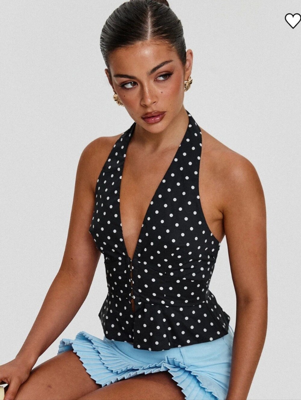 NWT Princess Polly Polka Dot Halter